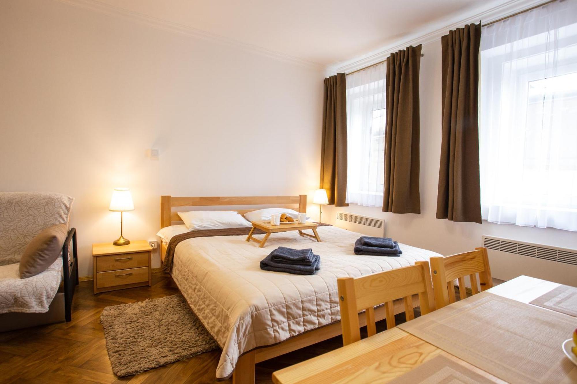 Peaceful Studio On Rynok Square Lviv Extérieur photo